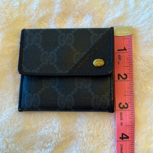Vintage Gucci Black Change Purse / Medicine Holder - Picture 3 of 7